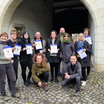 Abschlussbild Pilzcoach Ausbildung pilzschule sachsen napikra